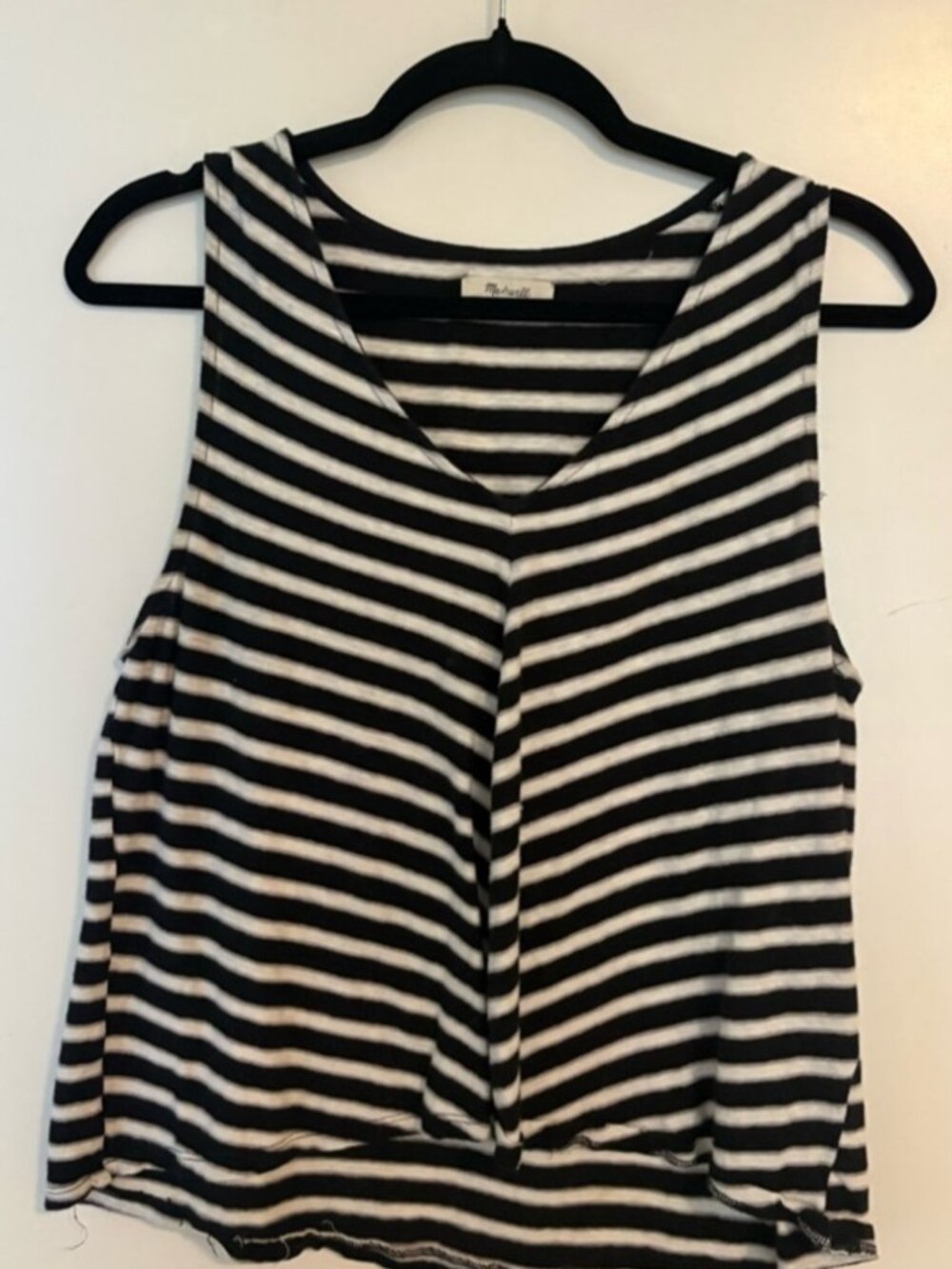 Black and White Tank Top - Picture 1 of 2
